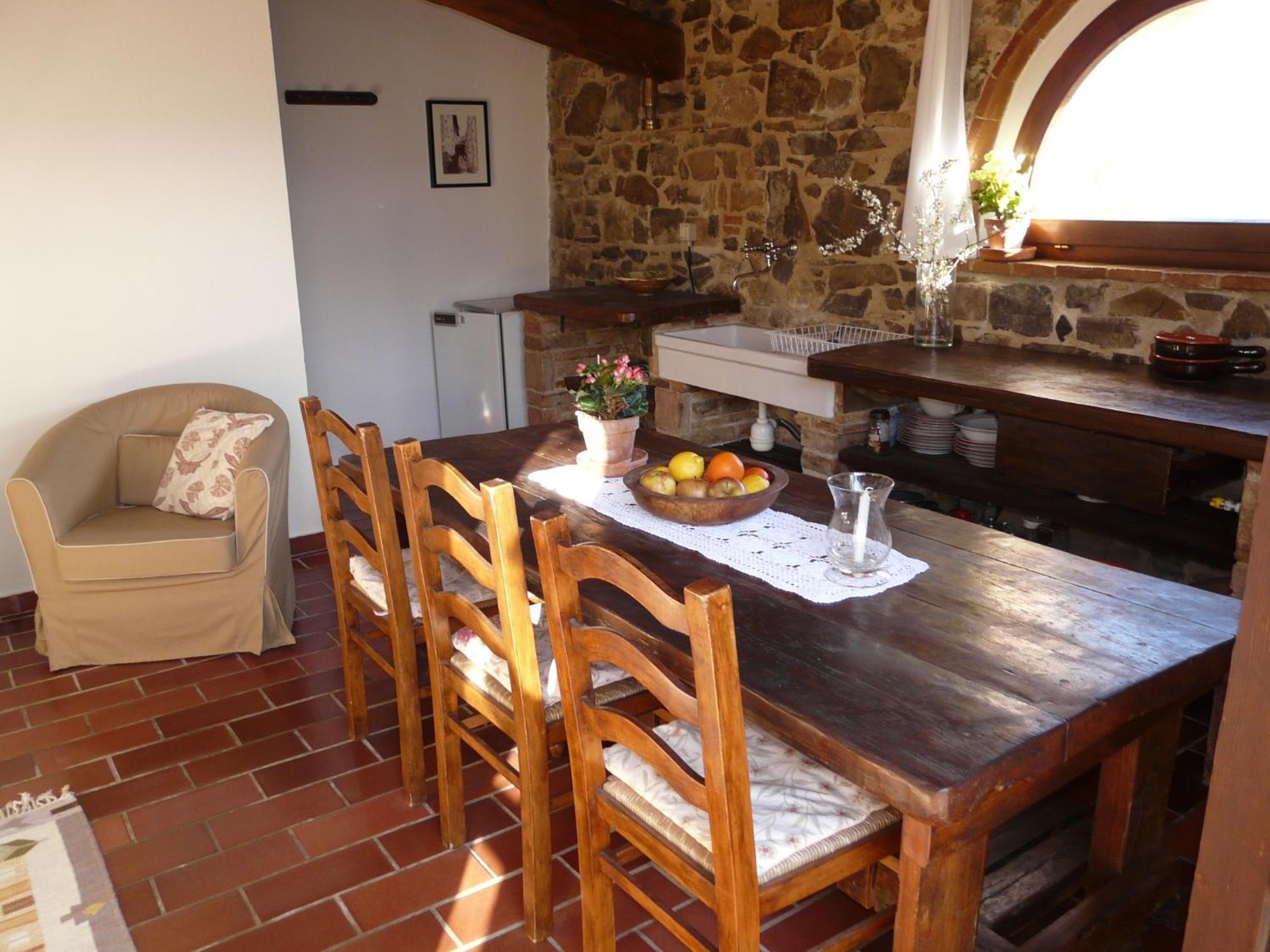 Podere Patrignone Pensionat Castellina in Chianti Rum bild