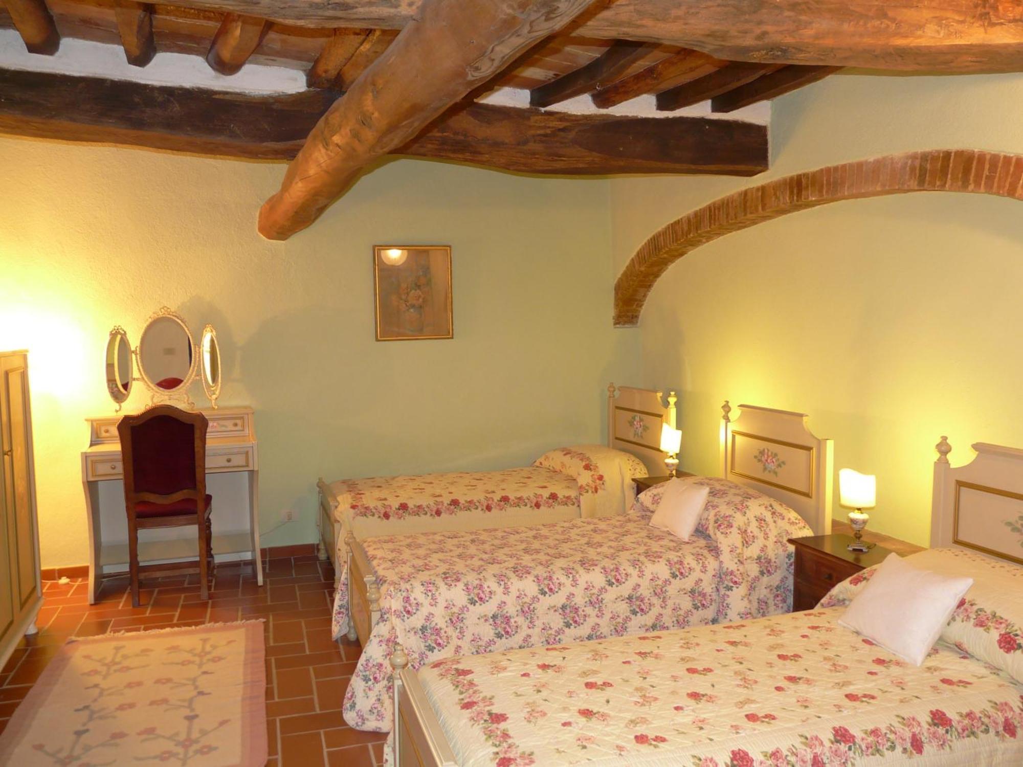 Podere Patrignone Pensionat Castellina in Chianti Rum bild