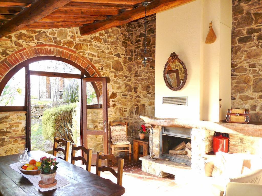 Podere Patrignone Pensionat Castellina in Chianti Rum bild