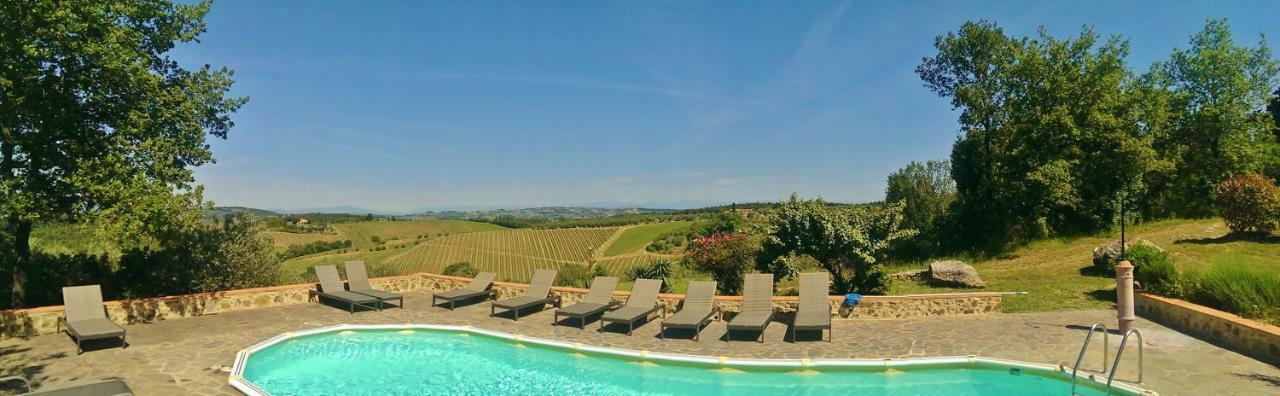Podere Patrignone Pensionat Castellina in Chianti Exteriör bild